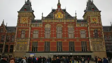 Touristic Places in Amsterdam City Center, Netherlands- Tourism in Amsterdam