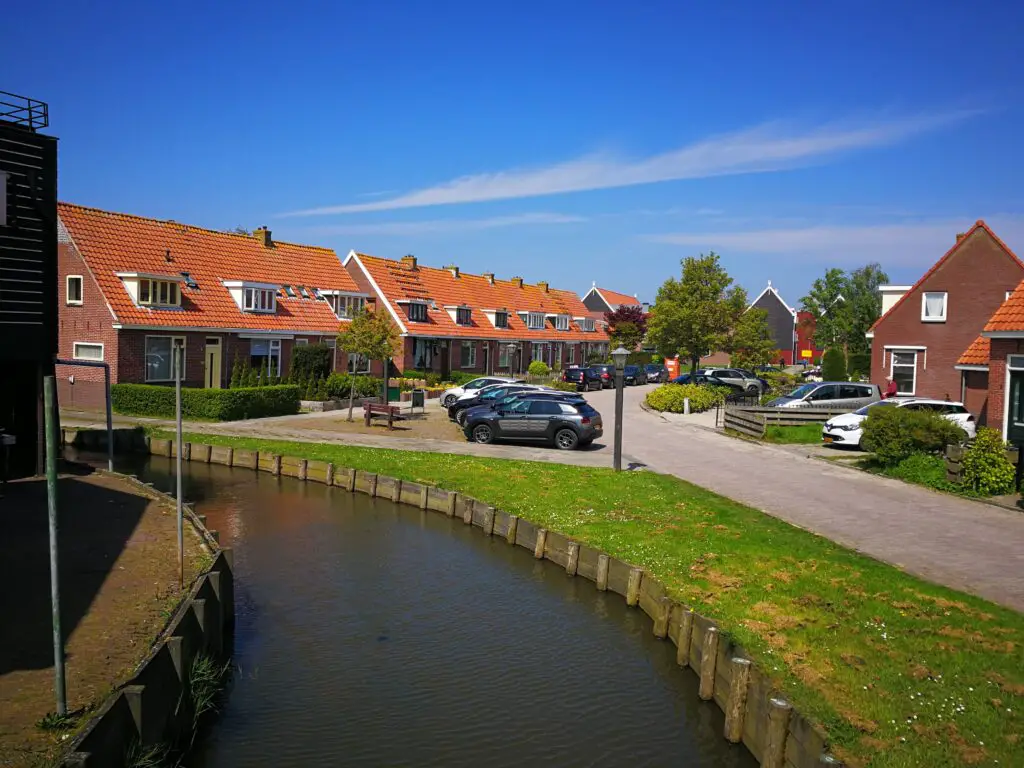 Tourism in village of Volendam, Netherlands