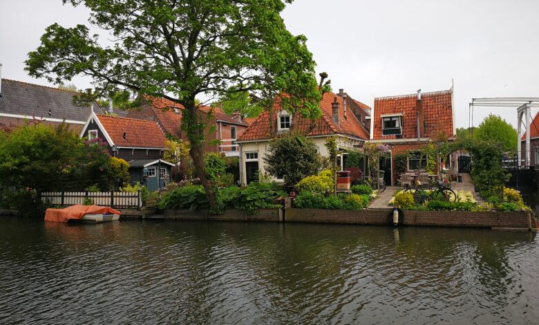 Marken village, Netherlands