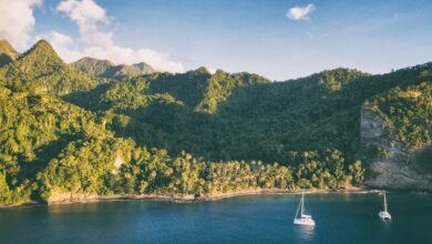 🏝️🌋 A Caribbean Escape: St. Lucia's Pitons and Beaches 🏖️🌴