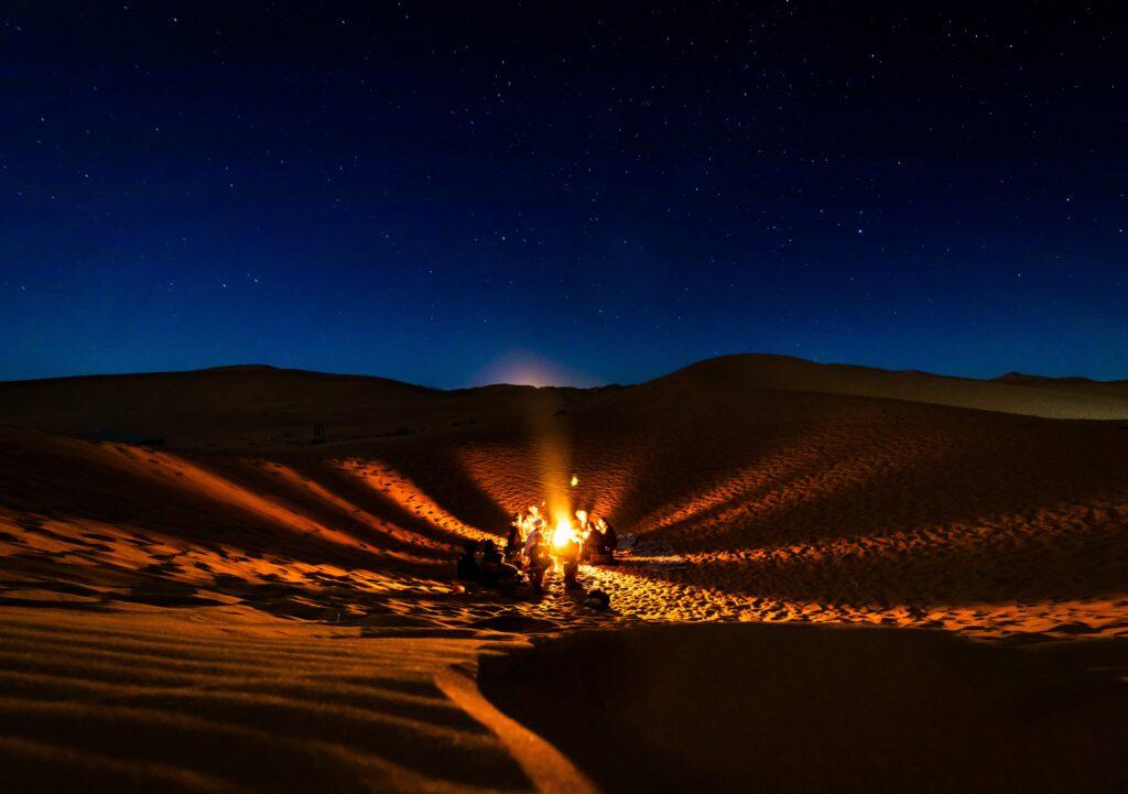 A Night in the Sahara Desert: Glamping in Morocco 🌌🏕️